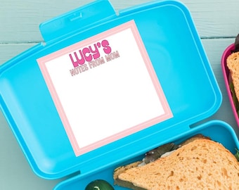 Set of 54 Lunch Box Notes, Notes from Mom