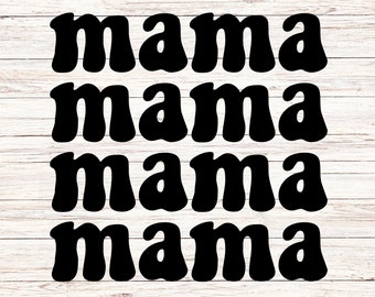 mama♡  Love You Mama SVG cut file at EmbroideryDesigns.com