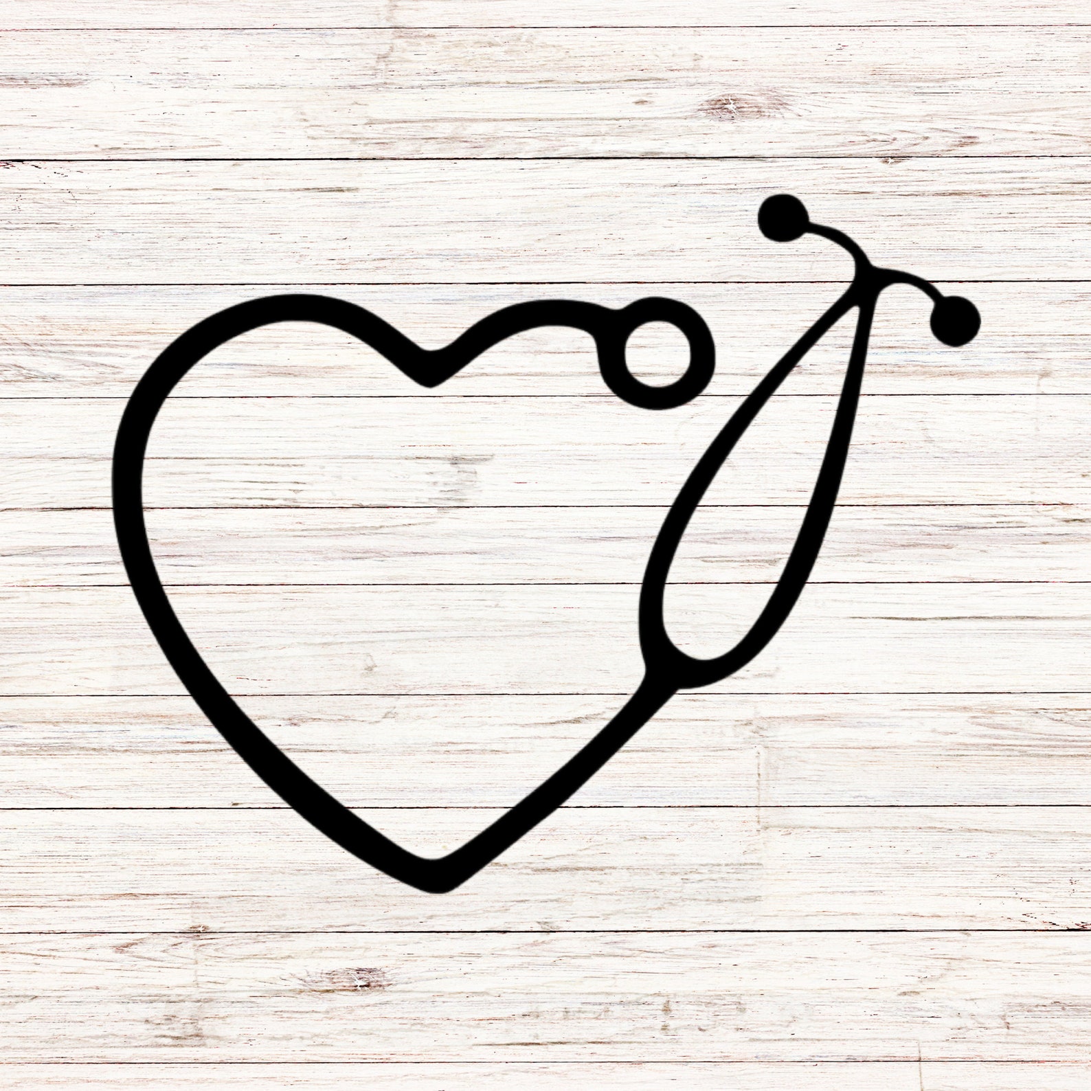 Stethoscope Heart Svg Nurse Svg Doctor Svg Chest Scope Svg - Etsy