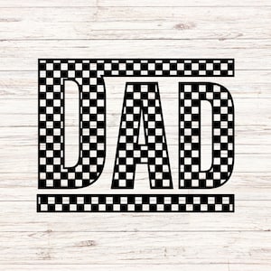 Karierte Papa svg Vatertag svg Daddy svg Papa SVG / PNG Digitale Dateien ClipArt Transparenter Hintergrund