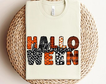 Halloween Doodle png, Halloween Vibes, Halloween Shirt Design, Retro Groovy Halloween, Spooky Season, pattern