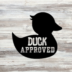 Duck Approved Off Roading SVG: 4x4 Truck Car Decal (Digital Download)