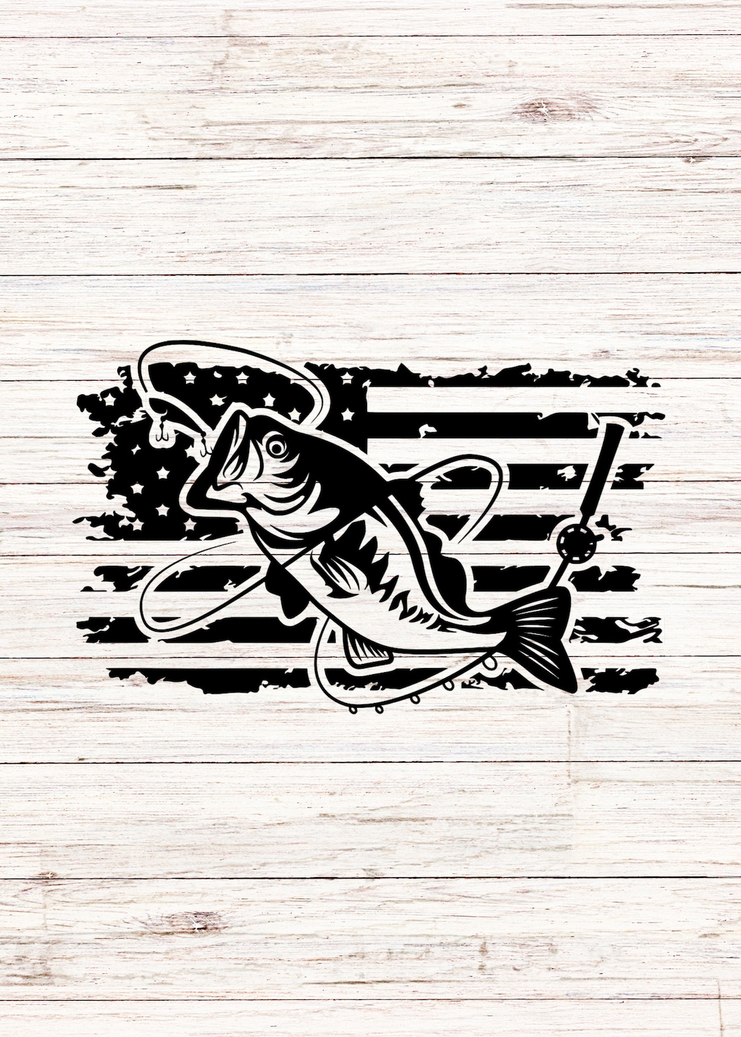 Bass Fishing American Flag Svg Fish With Fishing Pole Rod SVG PNG Il 1080xN.4731601327 7oae