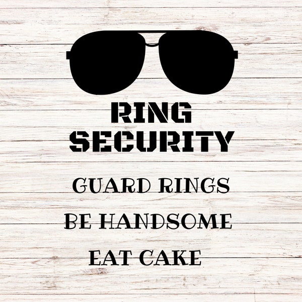 Ring Security svg/png Ring Bearer svg guard rings svg Ring bearer gift svg ring bearer Proposal svg wedding svg