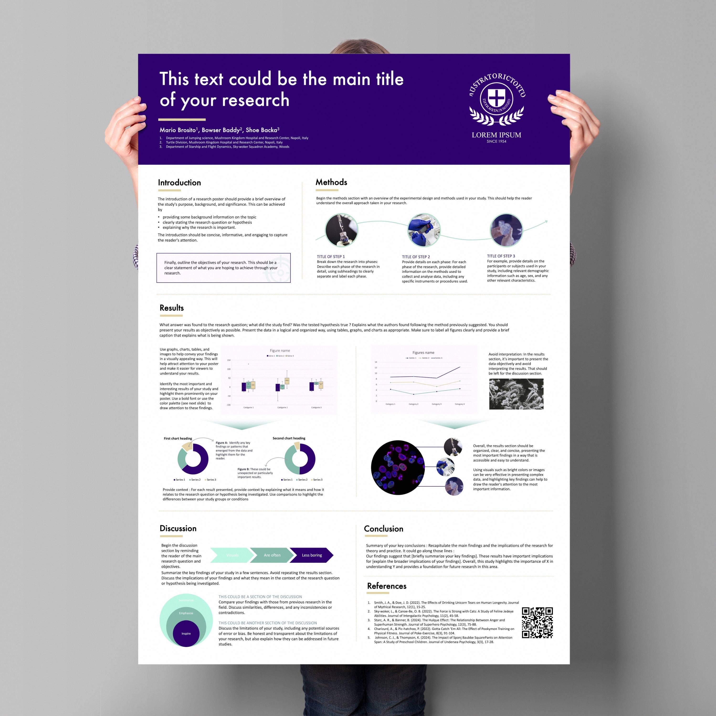 Research Poster Template Powerpoint for Scientific Conference A0 Research Poster Template Powerpoint for Scientific Conference A0