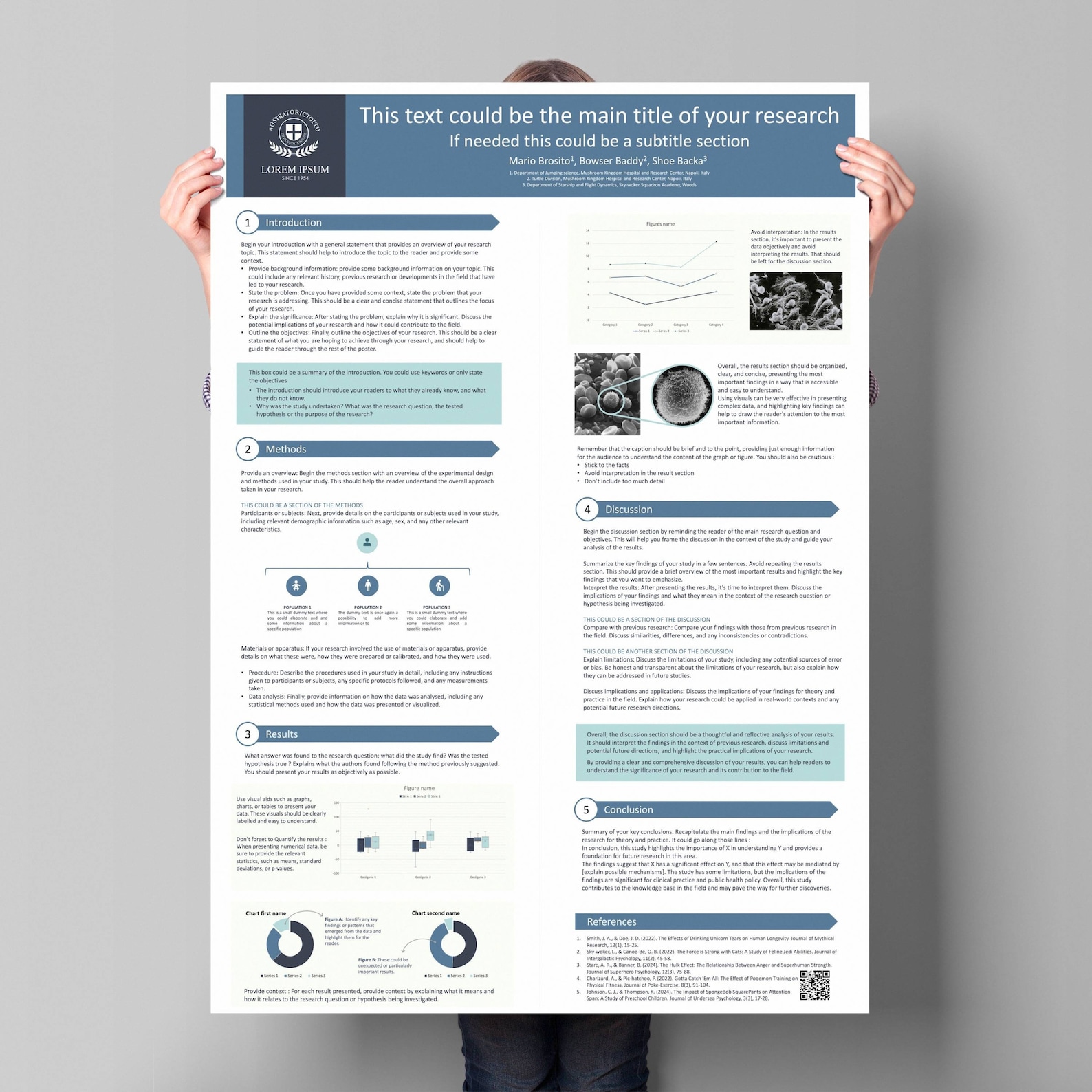 Scientific Poster Template Powerpoint Layout for Research Conference Scientific Poster Template Powerpoint Layout for Research Conference