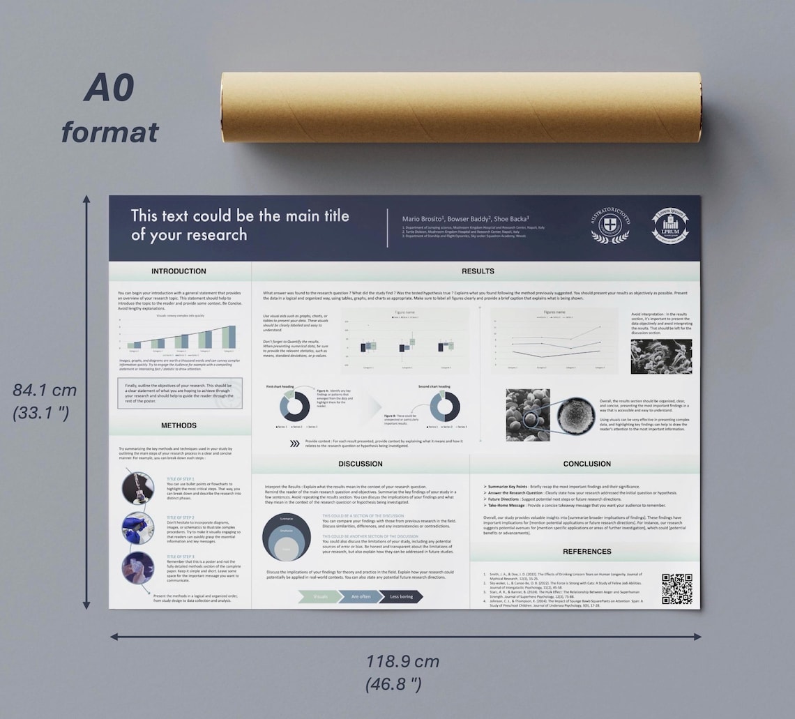 Scientific Poster Powerpoint Template Landscape A0 Format Best for Scientific Poster Powerpoint Template Landscape A0 Format Best for