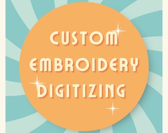 Custom Order Embroidery Designs
