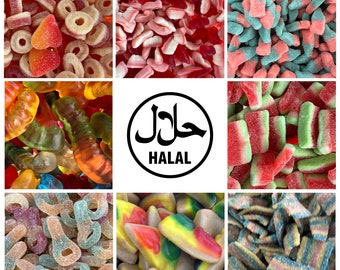 Mezcla de dulces surtidos Halal Pick-N-Mix - Candy Baba