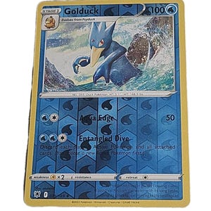 Golduck 29/189 Astral Radiance Reverse Holo Soms Pokemon-kaart TCG