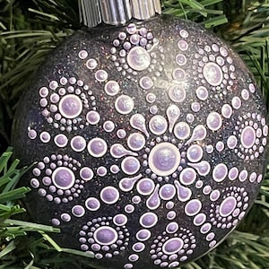 Mandala Ornament 3 inch - Hand Painted With Love