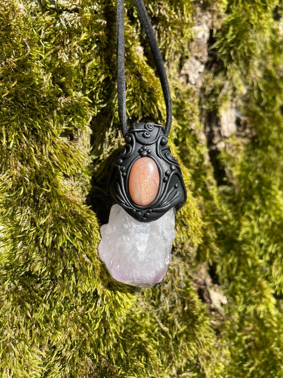 Collana Con Boccetta Di Pietre Di Ancient Wisdom Marketing Ltd - Foto 9