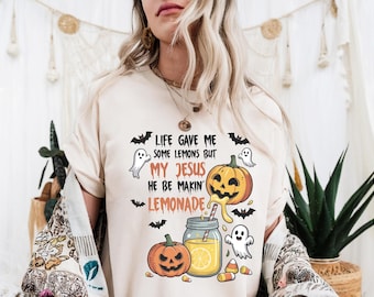 Life Gave Me Lemons Christian Tee: Funny Faith Inspired Shirt