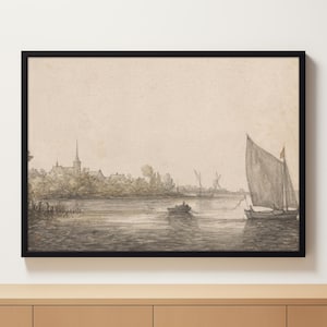 Antique Print | Vintage Nautical Coastal Home Decor Printable | Printable Art | Wall Art | Antique Art | Coastal Prints