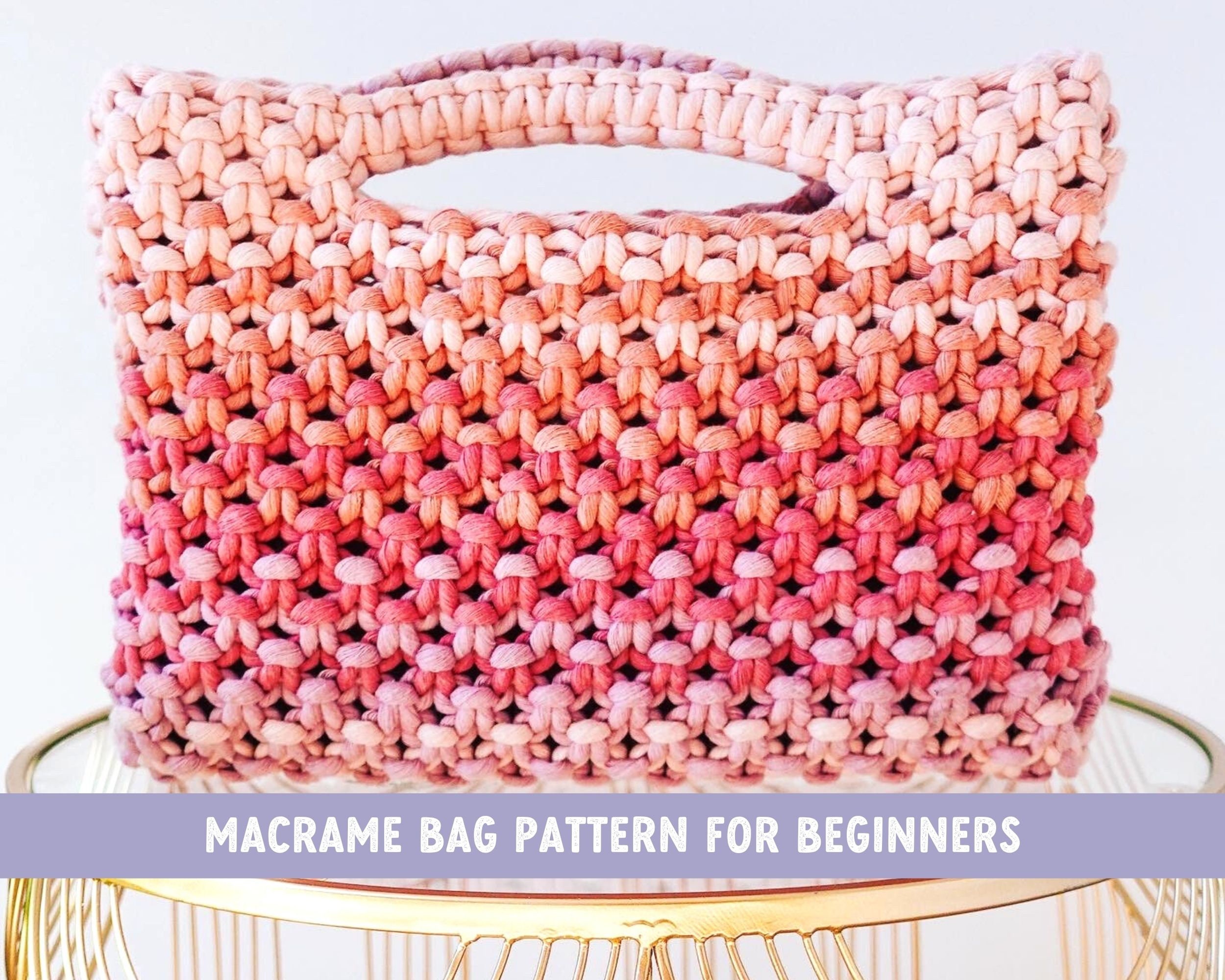 DIY Macramé kit Market bag Malta