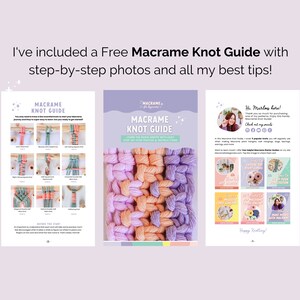 Macrame Earring PDF PATTERN | Easy DIY Macrame Earring Tutorial for Beginners | Written Instructions with Step-by-Step Photos image 5