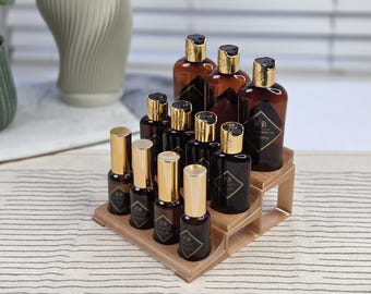 3-Tier BSB Organizer Stand | Customizable Brown Sugar Babe Oil Display Holder