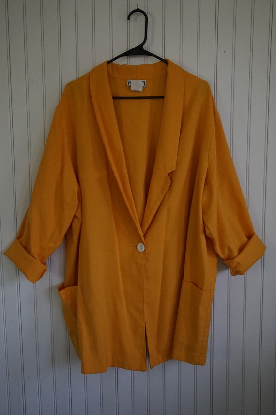 vintage plus size mustard Gem