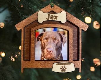 Personalized Pet Ornament, Personalized Dog Ornament, Dog Christmas Ornament, Pet Christmas Ornament, Custom Christmas Ornament, Pet lover