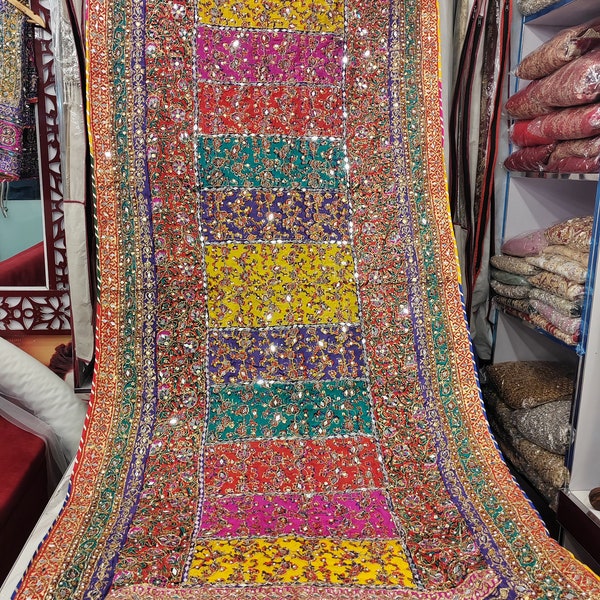 Multi Colored Dupatta - Perfect for all occasions!