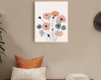 Decorative digital sheet- Flowers