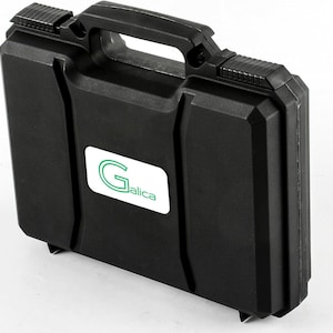 Malette Transport Arme - Mallette Rangement Plastique -Airsoft - Boîte Rembourrée pour Pistolet et Accessoires-Malette de Protection