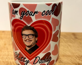 Tazza Pedro Pascal Cool Daddy Vari Colori