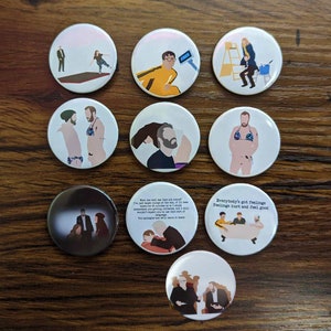 Taskmaster Series 7 Pin Badges