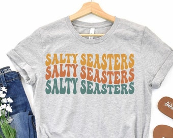 Salty Seasters, Cruise t-shirt, Family Vacation, Travel T-shirt, Boat Vacation Shirt, Cruise Shirt, Cruise life, matching shirts, girls trip