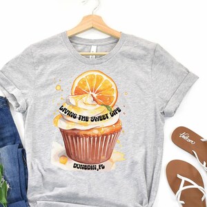 Camiseta Dunedin Florida, presente para a mãe, dia das mães, presente para um amigo, camisa de viagem, roupas, laranjas, nós amamos Dunedin, orgulho da cidade, doce vida