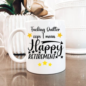 Funny retirement gift, retirement gifts for women, retirement gifts for men, funny mugs, coworker retirement, funny mug, mothers day gift