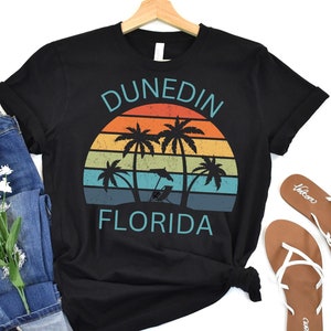 City of Dunedin, Dunedin Florida tee, gift for mom, gift for friend, travel shirt, oranges, we love Dunedin, City pride, vacation tshirt