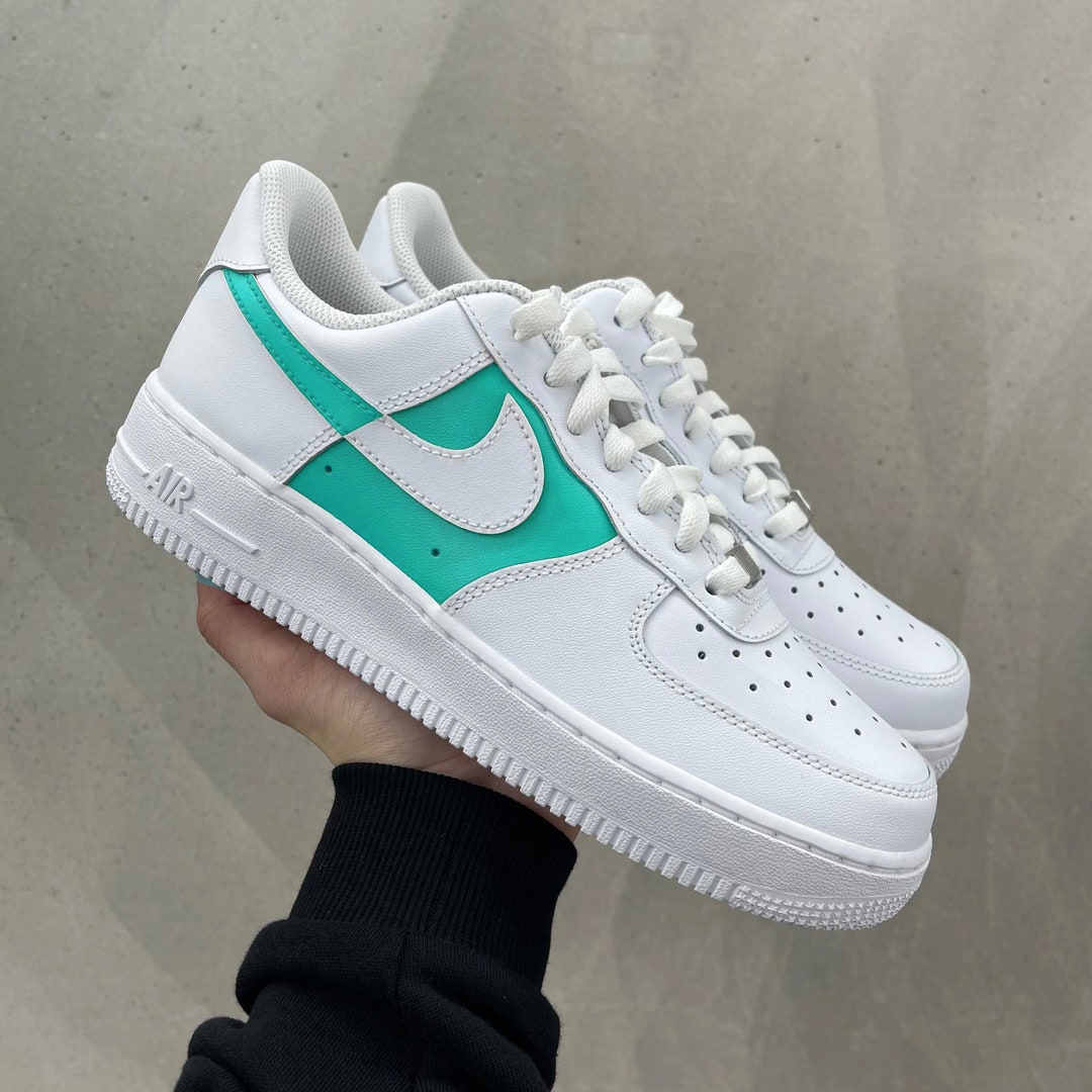 Custom AF1 Mint Green / Air Force 1 Mint Green / Personalized Etsy