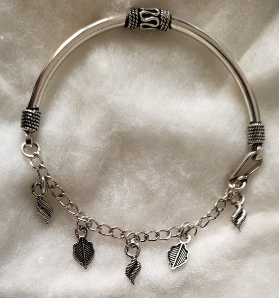 925 Sterling Silver, Charm Bracelet Gm)