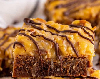 German Chocolate Brownies