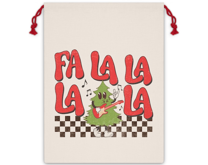 Fa La La Christmas Bag