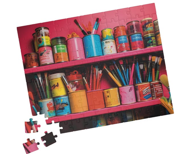 Creative Chaos Puzzle (110-Piece)