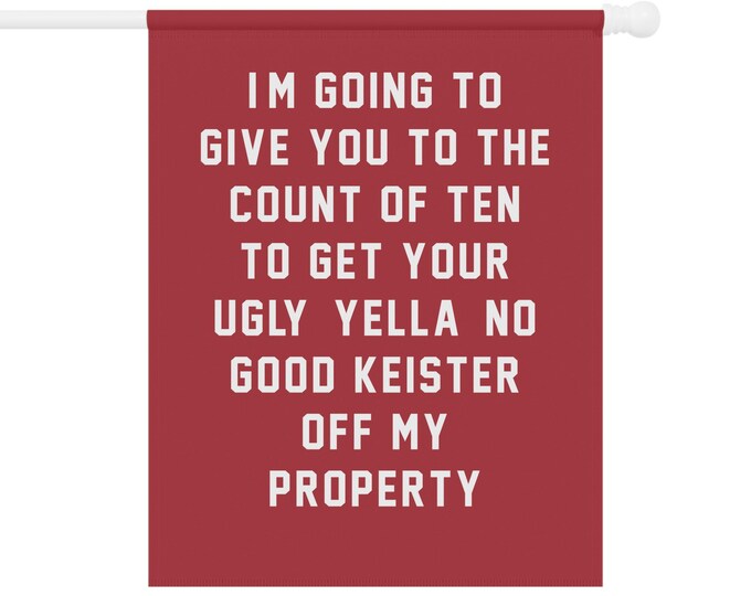 Cranberry Bliss -Home Alone Holiday Flag - Multiple Sizes