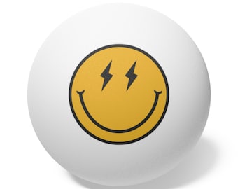 Lightning Smile Ping Pong Balls |  Set of 6