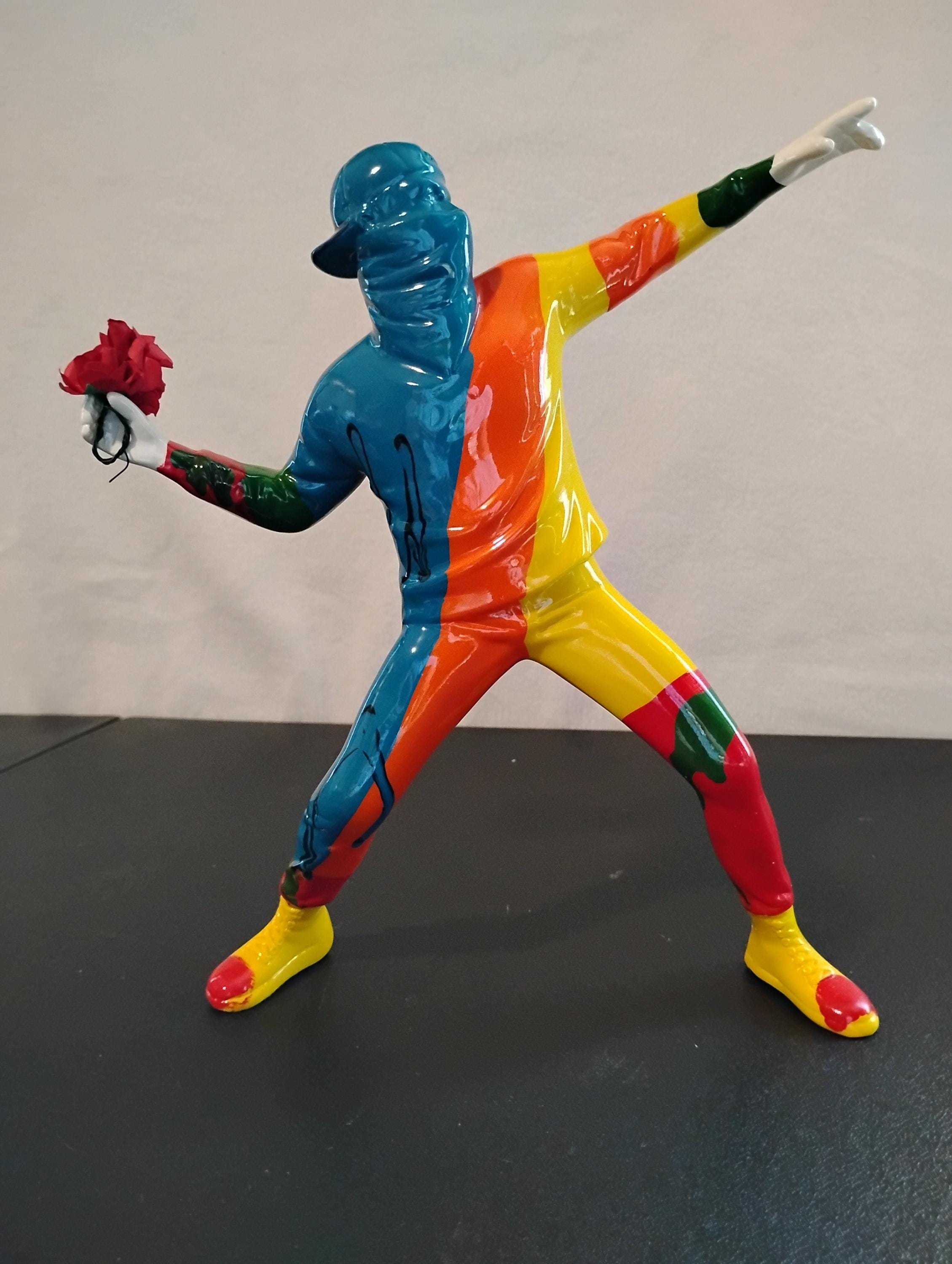 Banksy Figurines - Etsy