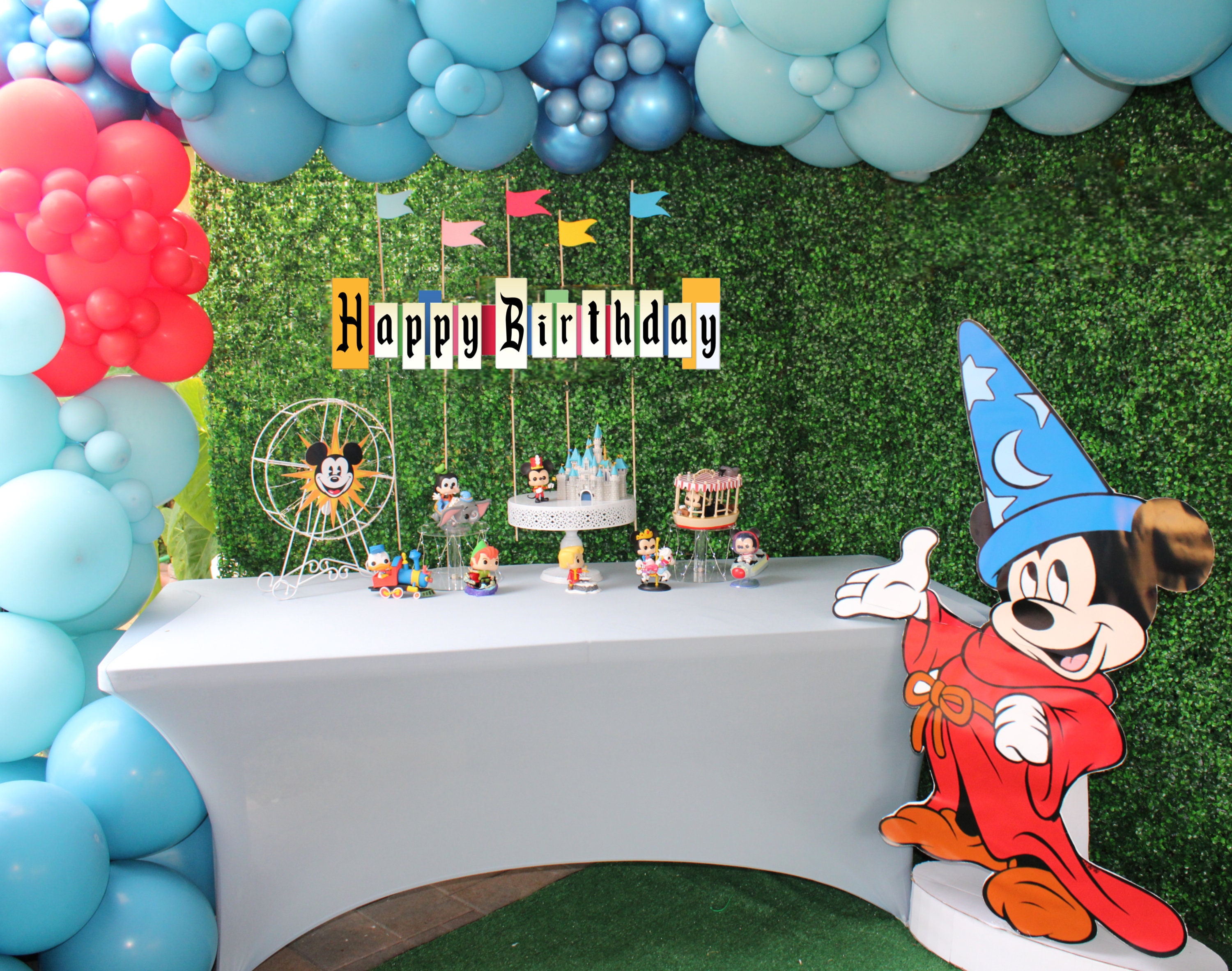 Disney Happy Birthday Banner - Etsy
