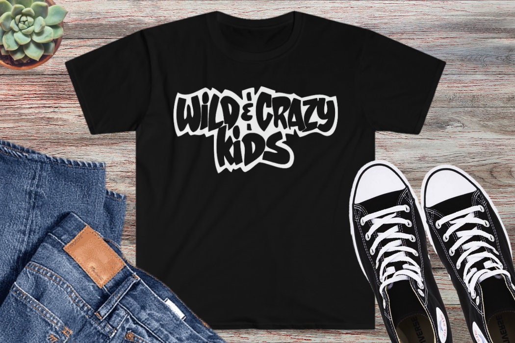 Nickelodeon Wild and Crazy Kids Tshirt Etsy
