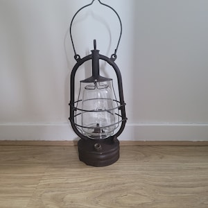Veritas pax oil lantern
