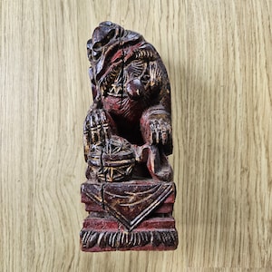 Chinese wood carved Foo dog