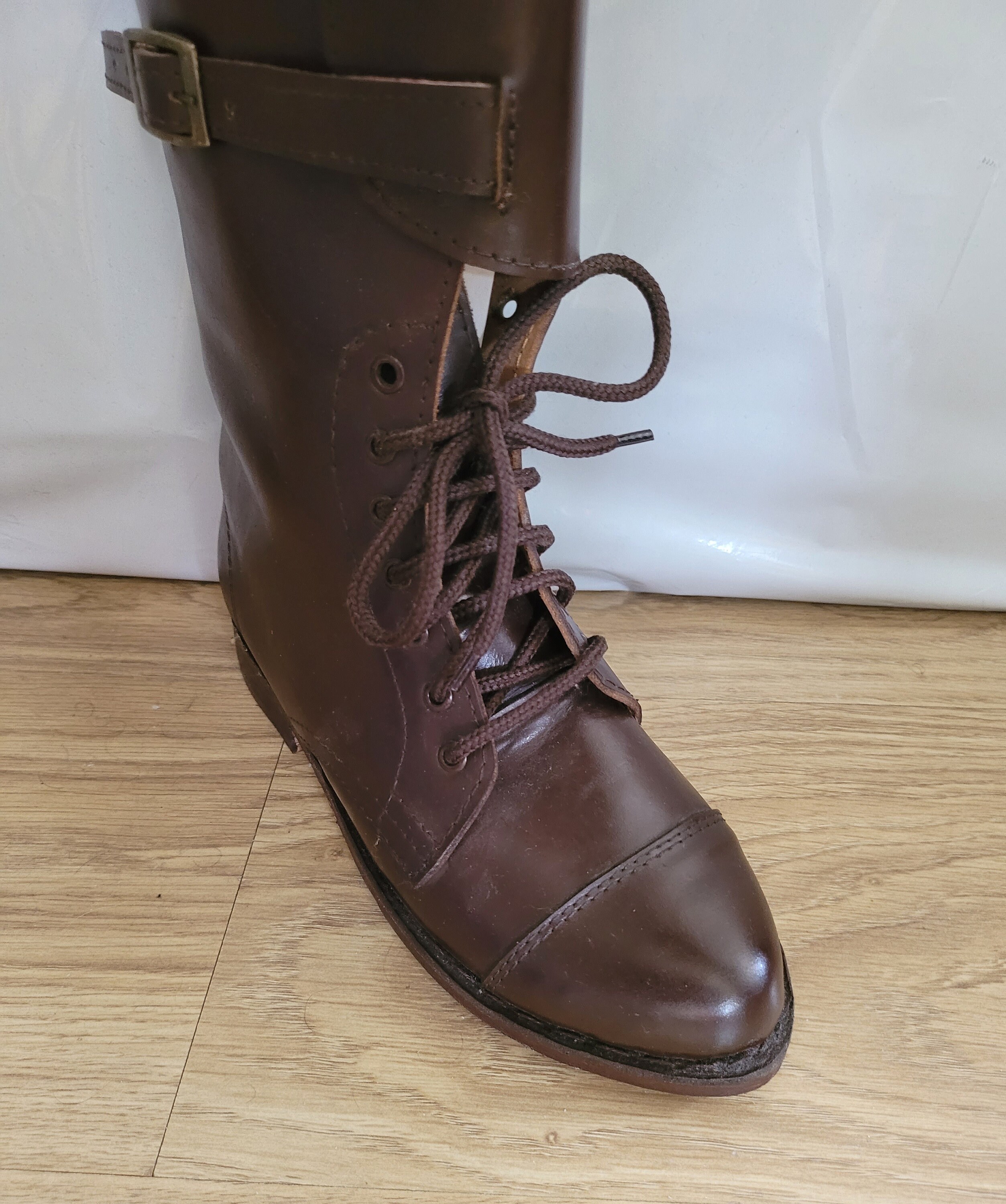 WW1 British Army Officer Boots Brown - Etsy
