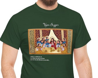 The Last Supper T-Shirt: Hand-Drawn Jesus Graphic Tee