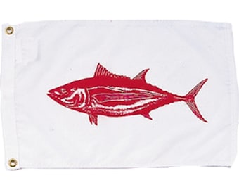 Albacore Fish Boat Flag | Heavy Duty Nylon Marine Decor