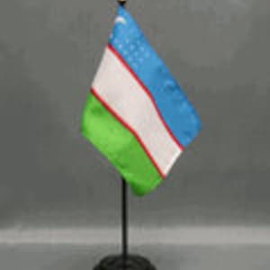 Uzbekistan Flag 