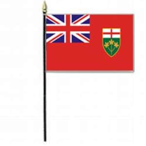 Manitoba Miniature Flag Four x Six Inches.  Desktop Manitoba Flag, Manitoba Culture, Manitoba Gift Canada Province Flags, Manitoba Desk Flag