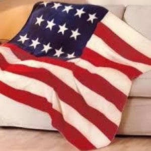 USA Flag Blanket – Soft Plush USA Flag Throw, Patriotic Fleece Blanket For Couch, Bed, Or Gifts Patriotic Decor United States Blanket